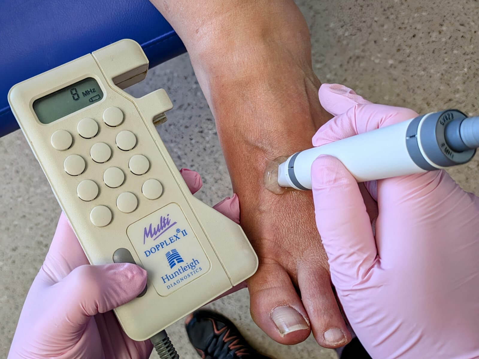 west wales podiatry foot scanner